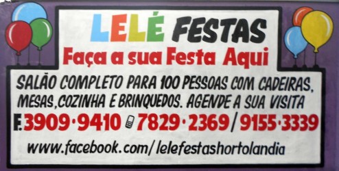 Loja de lelefestas
